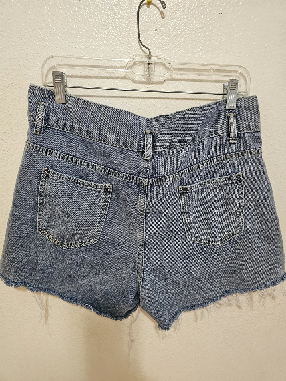 Women's Distressed Denim Shorts -